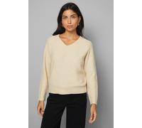 Wallis Sparkle Sequin V Neck Jumper In Gold gold