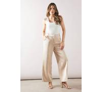Wallis Square Cut Ankle Grazer Trouser In Gold gold 18