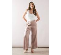 Wallis Square Cut Ankle Grazer Trouser In Rose rose 14
