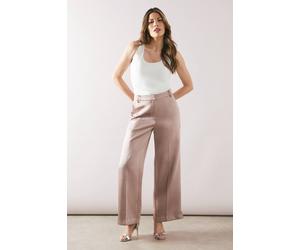Wallis Square Cut Ankle Grazer Trouser In Rose rose