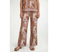 WALLIS Tropical Print Wide Leg Trouser 12