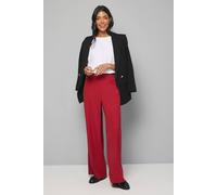Wallis Waistband Pocket Detail Trouser In Red red 18