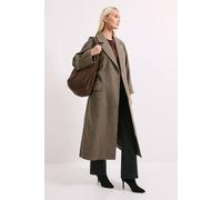 Wallis Women's Double Faced Belted Cape Coat in Navy | Size: 16 Wallis Navy 16