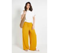Wallis Women's Drawstring Woven Trouser in Mustard | Size: 16 Wallis Mustard 16