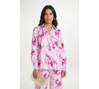 Wallis Women's Floral Satin Shirt Co Ord in Pink | Size: 16 Wallis Pink 16