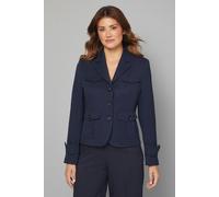 Wallis Women's Four Pocket Short Utility Jacket in Navy | Size: 18 Wallis Navy 18