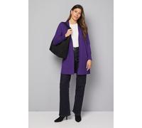 Wallis Women's Longline Seam Cardigan in Purple | Size: Small Wallis Purple S