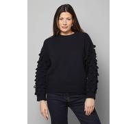 Wallis Women's Loop Sleeve Jumper in Black | Size: Large Wallis Black L