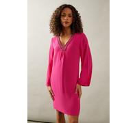 Wallis Women's Occasion Hand Embellished Sequin Shift Dress in Pink | Size: 18 Wallis Pink 18