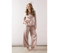 Occasion Satin Collarless Blazer Wallis Rose 14