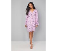 Wallis Women's Polka Dot Zip Shift Dress in Pink | Size: 18 Wallis Pink 18