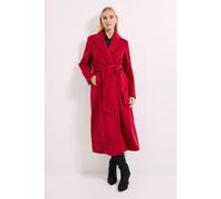 Belted Longline Midi Coat Principles Red 14