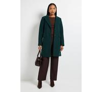 Wallis Women's Principles by Button Coat in Green | Size: 10 Wallis Green 10