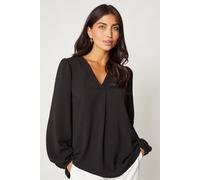 Wallis Women's Overhead Shirt in Black | Size: 8 Wallis Black 8