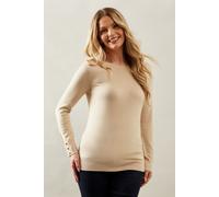 Wallis Women's Slash Neck Jumper in Oatmeal | Size: XL Wallis Oatmeal XL