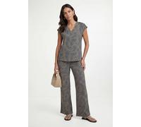 Wallis Women's Spot Jersey V Neck Button Shoulder Tank Top in Navy | Size: 10 Wallis Navy 10