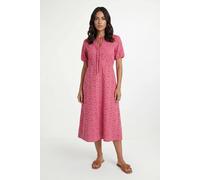 Wallis Women's Summer Broderie Smock Dress in Pink | Size: 16 Wallis Pink 16