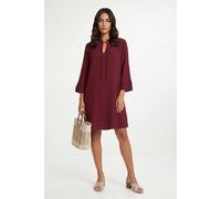 Wallis Women's Summer Cheesecloth Shift Dress in Brown | Size: 14 Wallis Brown 14