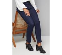 Wallis Women's Wide Fit Dante Lace Up High Block Heeled Loafers in Black | Size: 8 Wallis Black 8