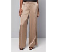 Wallis Women's Wide Leg Side Seam Detail Trouser in Forest | Size: 18 Wallis Forest 18