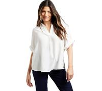 Wallis Woven Collar Overhead Shirt, XL, White