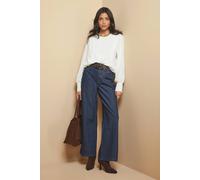 Wallis Women's Woven Pleat Shoulder Blouse in Ivory | Size: 20 Wallis Ivory 20