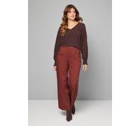 Wallis Woven Shirred Cuff Overhead Shirt In Chocolate chocolate 18