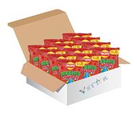 Wallkers Monster Munch Pickled Onion, Sweet & Spicy & Roast Beef Snacks Crisps PMP 72g (18, Sweet & Spicy Snacks)