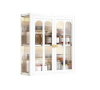 WallMounted Bathroom CabinetNo Drill Toilet Storage Shelf Compact Hanging Organizer with Doors for Kitchen & Bathroom 40 x 14 x 70 cm SpaceSaving Solution