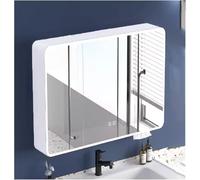 WallMounted Bathroom Vanity with Smart Lighting99 cm ArchShaped Mirror for Elegant DecorModern Bathroom Furniture Solution