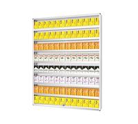 WallMounted Cigarette Display RackSliding Door Smoke Cabinet for Markets & Convenience StoresClear Acrylic Floating Shelf & Matchbook Holder for Organized Merchandising