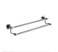 WallMounted Double Towel Rack 4080CmAdjustable Towel Bar for Bathroom & Shower SpaceSaving Towel Holder Shelf Durable and Stylish Towel Rail Organizer