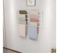 WallMounted Fabric Roll Sto RackCustomizable Scarf & Ribbon nizer for Flower Shops Retail StoresVersatile Tie Scarf Belt Towel Holder Display Solut