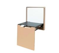 WallMounted Folding Changing Table for Entryway Bathroom Living Room HallwayChampagneHidden Design for Added Convenience and SpaceSaving Soluts