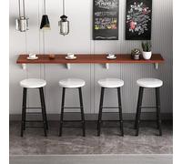WallMounted Folding Kitchen Table Narrow Long SpaceSaving Dining Desk Versatile WallHung Table for Home Restaurant and Small Spaces Compact Foldable Workspace.