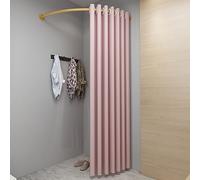 WallMounted Iron Tube Privacy Partition for Fitting RoomsAdjustable 80/90/100/120 CMIdeal for Malls Offices & Clothing StoresStylish & Design