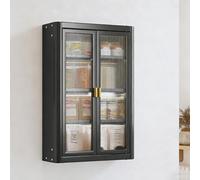 WallMounted Metal Pantry Cabinet3/4 Tier SpaceSaving Storage Shelf Bathroom Hanging Organizer Over Toilet Floating Cabinet MultiFunctional Utility Rack