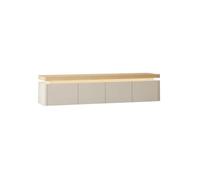 WallMounted Mobile TV Stand Sleek Floating Entertainment Center for Living Room Modern TV Console SpaceSaving TV Unit with Stylish Design (Large)