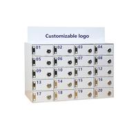 WallMounted Phone Lock Box (3.94"x7.28"x1.97") Acrylic Secure Storage for Office Meetings Schools Events & Businesses (Size: A6)