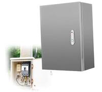 WallMounted Stainless Steel Electl Cabinet Box Enclosure 300x200x150MM Utili Junct Chest for Pump Systems & Electronics 1.2MM Thickness Weatherproof Design