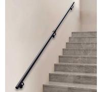 WallMounted Stair Railing Industrial Handrail for Indoor/Outdoor Steps 5ft Security Baluster Durable Staircase Guard for Safety and Style