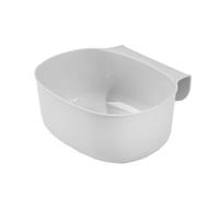 WallMounted Trash Can Organizer Portable NoLid Waste Bin Storage for Kitchen 2Pack Gray SpaceSaving Hanging Trash Container Ideal for Small Spaces