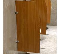 WallMounted Urinal Screen Partition Modern Public Restroom Divider 90x40cm Baffle Toilet Protection Durable Brown Urinal Shield (2pcs) for Business Use