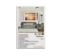 Wallows Model Rock Band Album Music Album Cover Music Posters for Room Aesthetic Canvas Wall Art Bedroom Print Picture Paintings for Living Room Bedroom Decoration Frame 12x18inch(30x45cm)Unframe-styl