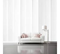 Wallpaper 250 x 175 cm Mural Minimalist Style Stripes Texture Wall Decals Baby Nursery Girls Bedroom Living Room Wall Decor Easy to Install Gray White