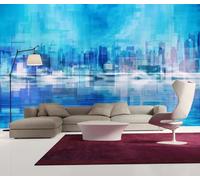 Wallpaper 3D Mural Abstract Architecture Photo Mural Home Decor for Living Room and Bedroom -songqians-25241-350cmx250cm