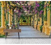 Wallpaper 3D Mural Rural Landscape Photo Mural Home Decor for Living Room and Bedroom -songqians-12163-330cmx245cm