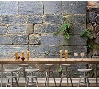 Wallpaper 3D Mural Stone Wall Brick Wall Retro Photo Mural Home Decor for Living Room and Bedroom -songqians-12029-350cmx250cm