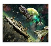 Wallpaper - 400x280 cm - Non-Woven - Murals - Wall - Mural - Wall Mural - 3D - Modern - Cosmos 10110902-5