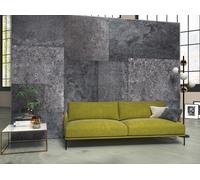 Wallpaper Amber Marble Imitation Premium wall mural decor 368x248cm grey black